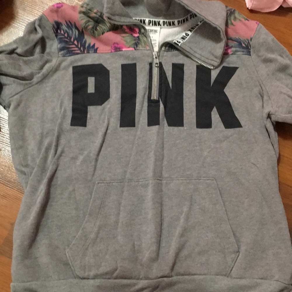 PINK quarter zip